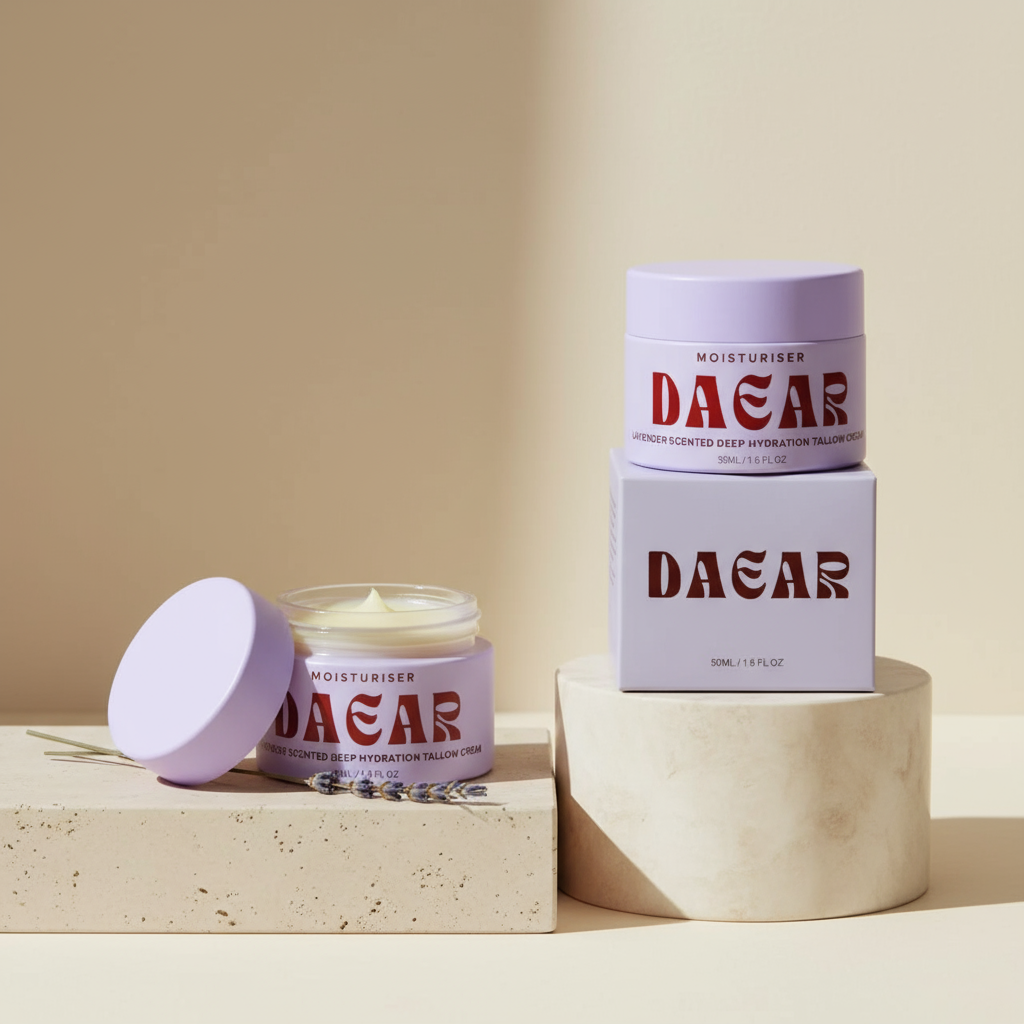 Tallow Balm Face Cream Lavender