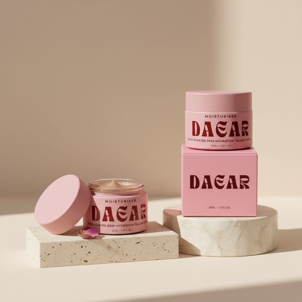 Tallow balm rose scent texture and consistency