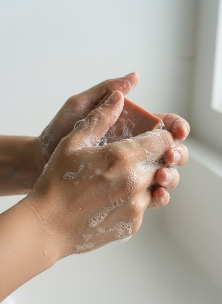 Herbal Tallow Soap - Natural Cleansing Bar with Botanical Infusions