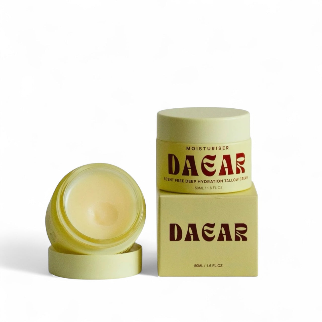 DAEAR grass-fed tallow balm 50ml jar