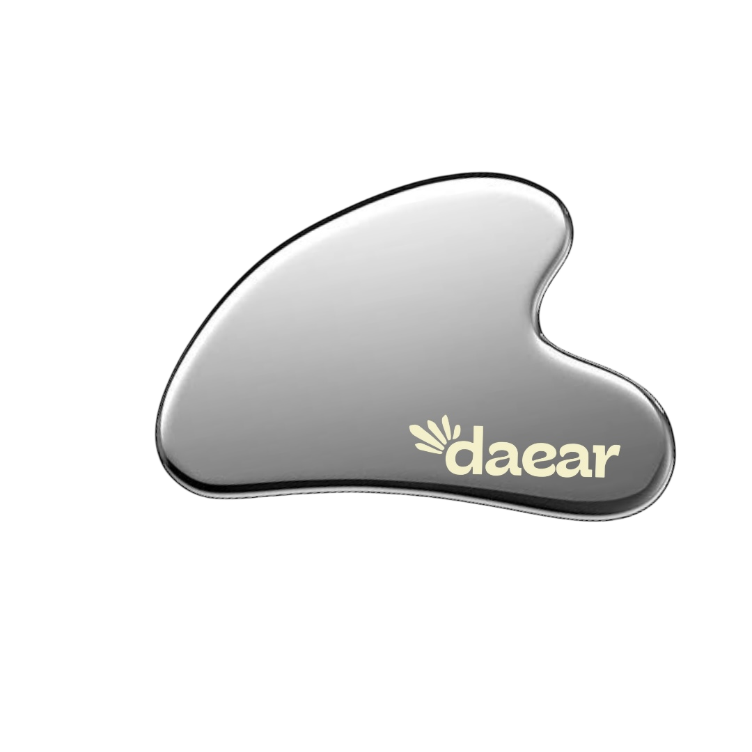 Stainless steel gua sha ergonomic design