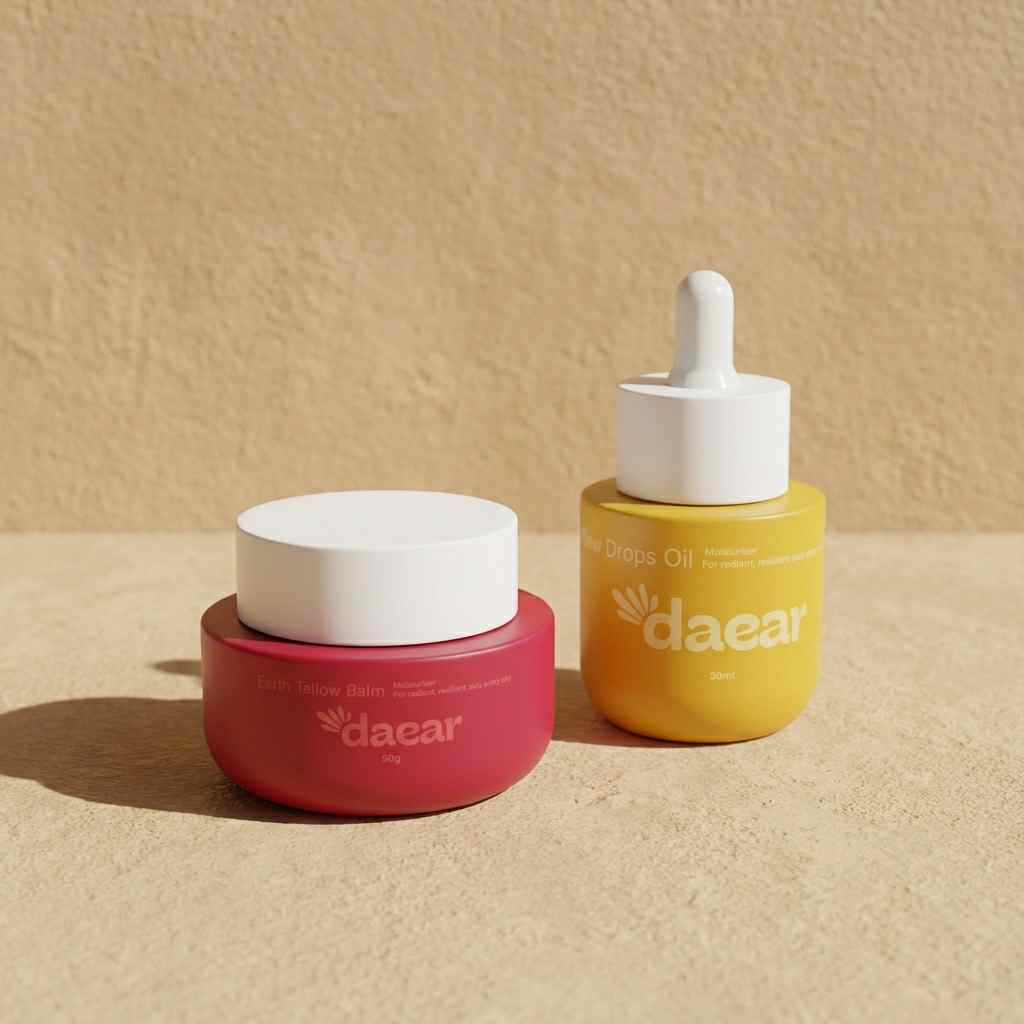 Oil & Balm Bundle | Dew Drops + Earth Tallow Balm | DAEAR