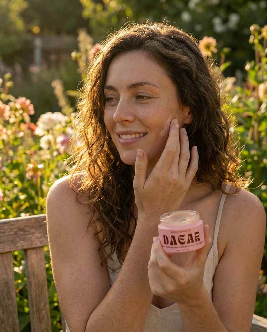 Tallow Balm Rose 50ml | Grass Fed Beef Tallow Moisturiser | DAEAR